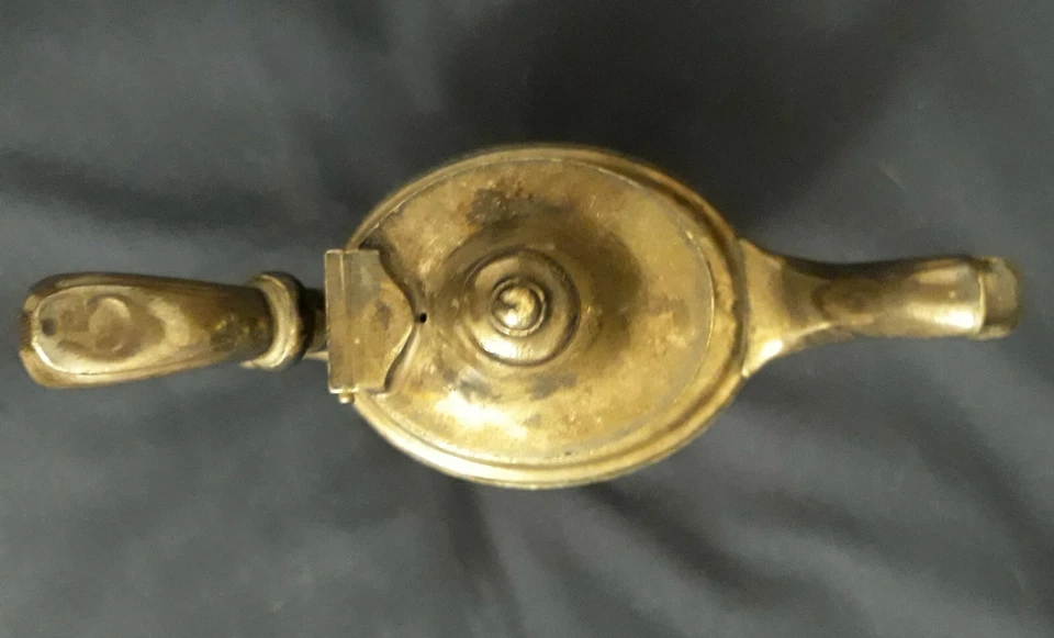 古董 R 华莱士茶壶 银色 焊接 #0381-7 8 盎司 504 克,1.18 磅 — 第 3/4 张图片