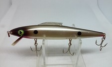Vintage Bill Lewis Slap Stik Smokey Joe 4 1/2" Rattlin Jerkbait Fishing Lure