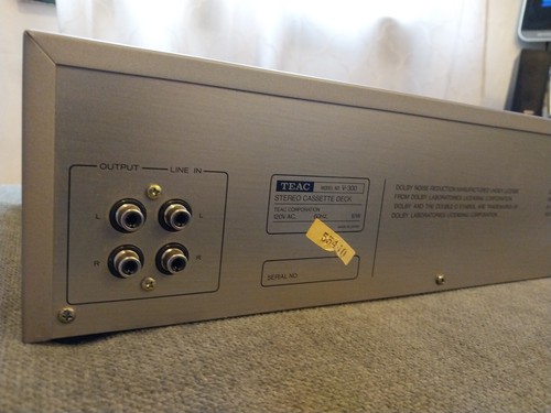Vintage Teac V-300 Stereo Cassette Deck Tested And Works!! Rare 80s - Picture 6 of 14