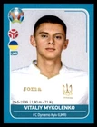 Panini UEFA Euro 2020 Preview - Vitaliy Mykolenko Ukraine No. UKR13