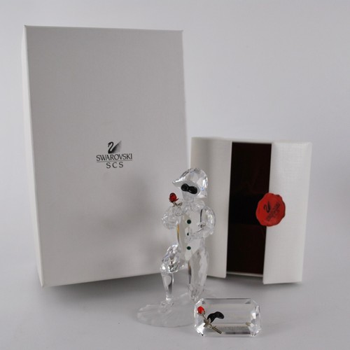 Swarovski Crystal Harlequin 2001 Annual Edition 254044 Boxed with Boxed Plaque - Picture 2 of 20