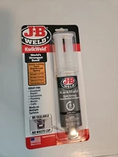 J-B Weld 50176 KwikWeld Steel Reinforced Epoxy Syringe Dark Grey 25 ml/.85oz New