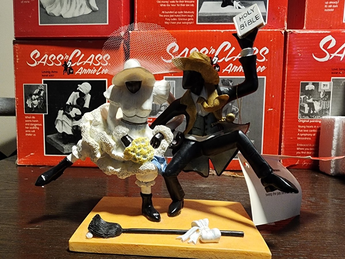 Vintage Annie Lee JUMPING THE BROOM Sass n Class African American