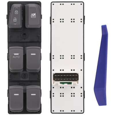 Master Window Switch Power Control Button + Gray DWS455 for 11-14 Hyundai Sonata