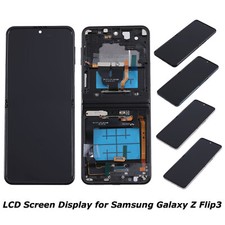 Inner OLED Display Screen Touch Digitizer for Samsung Galaxy Z Flip3 F711U Black