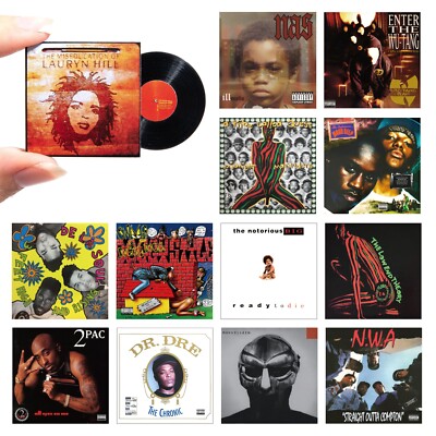 MINIATURE VINYL - HIPHOP RNB - VARIOUS TITLES Exquisite miniatures made by Japan