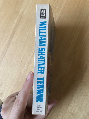 1990, "Tek War" by William Shatner Paperback Science fiction - Picture 2 of 13