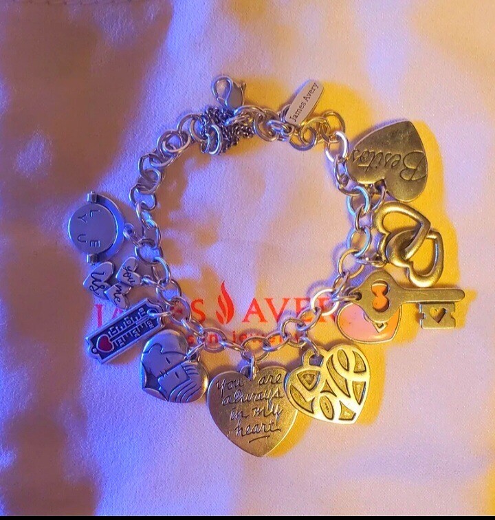 James Avery Charm Love Theme Bracelet eBay