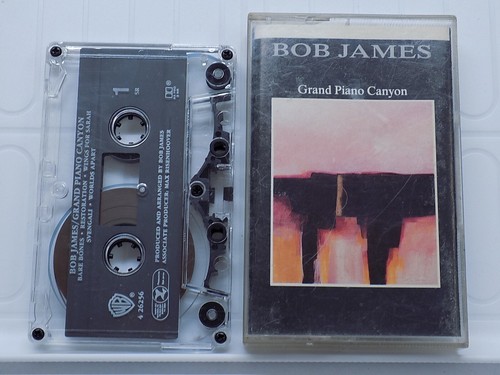 BOB JAMES - GRAND PIANO CANYON (Cassette, 1990, Warner Bros) 4-26256