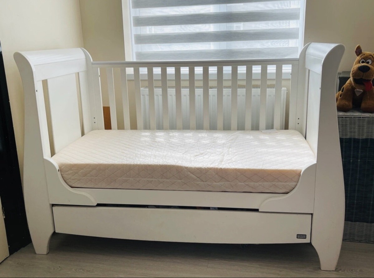 Katie Cot Tutti Furniture Tutti Bambini Sleigh Cot Bed Mini Sleigh