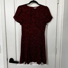 Reformation Lula Flutter Sleeve Minidress Size 8