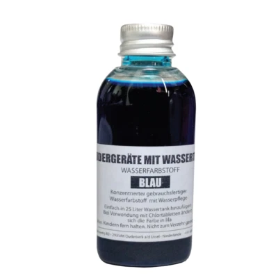 LevinQ Wasserfarbe Blau für Tank Rudergerät wie Waterrower + Handschuhe