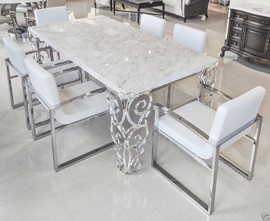 Dining Table Modern Dining Room Table Marble Table Soho