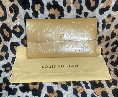 AUTHENTIC Louis Vuitton Vernis Trifold Wallet | eBay