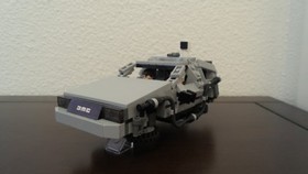 Lego 21103 Back to the Future DeLorean Custom Instructions