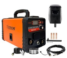 Saldatrice inverter 350A multifunzione Filo continuo NO GAS +pinza per elettrodo