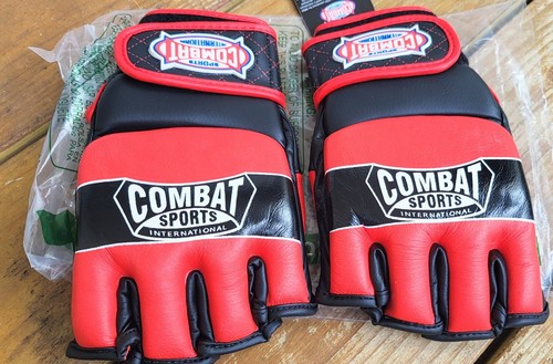 New Combat Sports International MMA Gloves Size L ๐DP๐