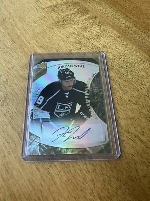 2015-16 Upper Deck Trilogy #215 Jordan Weal Rookie Auto #/399
