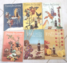 Coca-Cola "Pause for Living" Magazines 1950s-1960s Mid-Century Lot of 32
