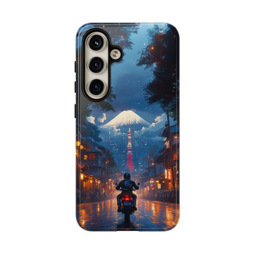 Cafe Motorcycle Racer - Phone Ink Cover Case for iPhone, Galaxy, Pixel - 第 202/281 張圖片