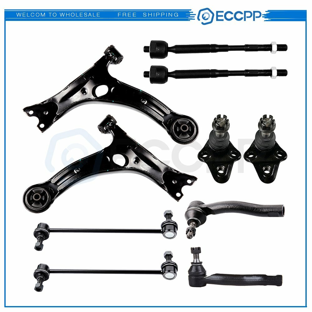 2003 Toyota Corolla - 10-Piece Kit Front, Driver and Passenger Side