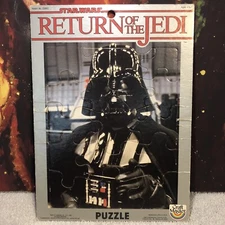 Vintage 1983 Craft Master Star Wars ROTJ Darth Vader Puzzle