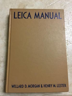 Manuels et guides de photographie ancienne Leica
