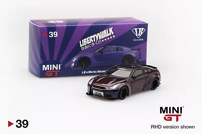MINI GT 39 Nissan GT-R R35 Type 1 Magic Purple Japan Limited