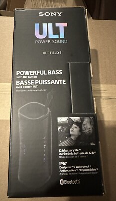 Sony - ULT FIELD 1 Wireless Bluetooth Speaker - Black - BRAND NEW SEALED