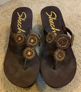 skechers jeweled sandals