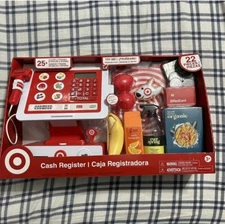 Target Store Cash Register Accessories Kids Pretend Toy Shopping Bag 