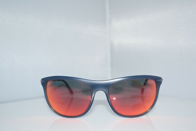 New Prada Sport Gunmetal Red Mirrored SPS01P JAP-6Y1 56-17-140 Sunglasses