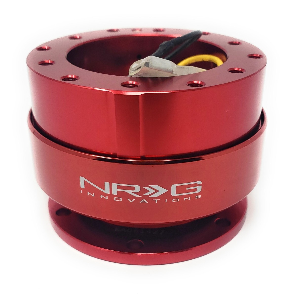 NEW NRG STEERING WHEEL QUICK RELEASE GEN 2 RED BODY & RING +