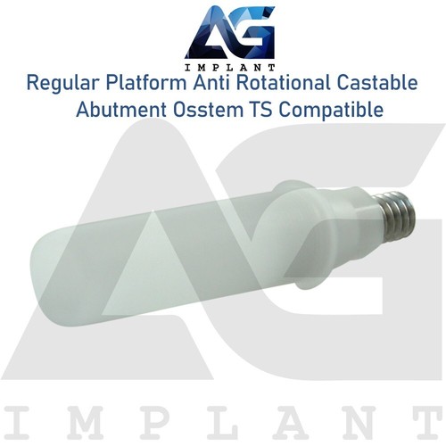 10 Abtment colatabile antirotazionale 2,5 mm adatto a piattaforma regolare 0stem® TS - Foto 2 di 4