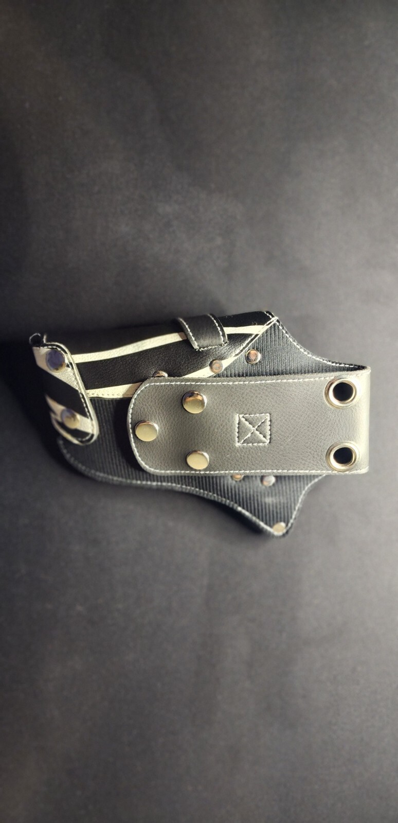 BRAND NEW Scissor & Shear Holsters Scissors Barber Stylist Zebra Print  W/strap 