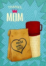 Lunch Bag and Thermos: Mom - Designer Greetings Mother's Day Card