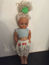 soviet ussr russia vintage large doll plastic rubber celluloid 60cm 24 inch cccp