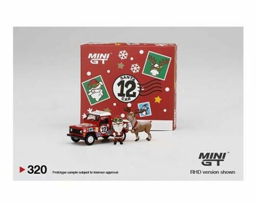 Mini GT 1:64 Land Rover Defender 90 Pickup w/ 2 Figures 2021