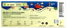 Ticket Confed-Cup 2017 #06 Mexico - New Zealand