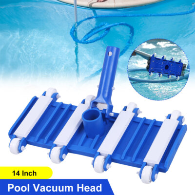 14'' Weighted Flexible Concrete Swimming Pool Vacuum Head with Brush US SUPPLY