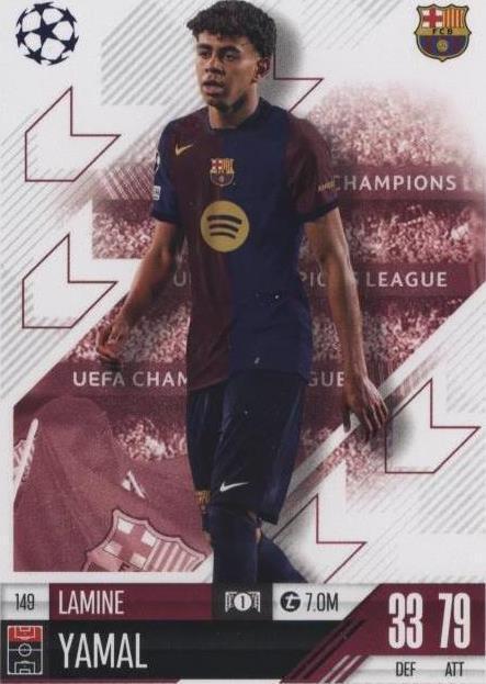 2024-25 Topps Match Attax Uefa Club Competitions - Lamine Yamal