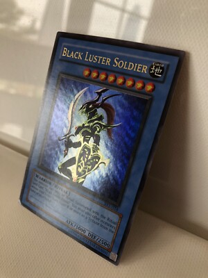 Yugioh Black Luster Soldier Ultra Rare 1st Edition MINT