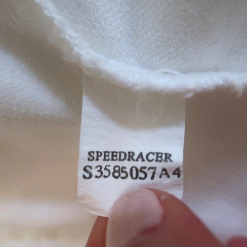Diane von Furstenberg Moto Jacket Speedracer White Cotton Size 4 - Picture 9 of 9
