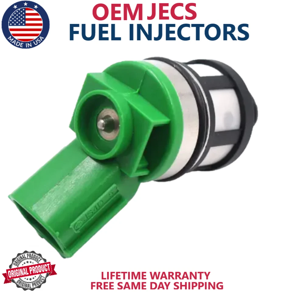 NEW x4 GENUINE JECS Fuel Injectors For 2000-2004 Nissan Xterra 2.4L I4 - Image 3 of 4