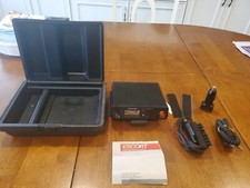 Vintage ESCORT Radar Warning Receiver Detector Reader w/ Case Untested