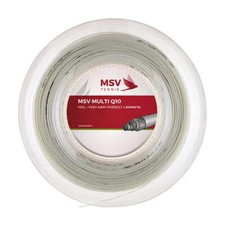 MSV Multi Q10 Tennis String 200m 1.30mm - White