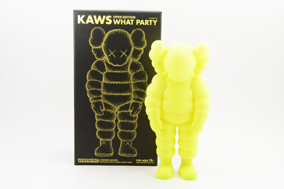 KAWS, What Party, Gelbe Edition 2021, limitiert mit original Verpackung