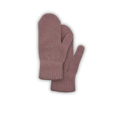 100% Angora Knitted Mittens for Women Made in USA