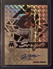 2022 Mosaic Scripts Autograph Silver Prizm Jovani Moran Twins #SC-JV AUTO RC