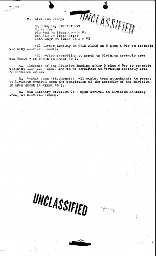 61 Page 9th Infantry Division Operation Neptune Intel Signal Plans on Data CD - Picture 5 of 12